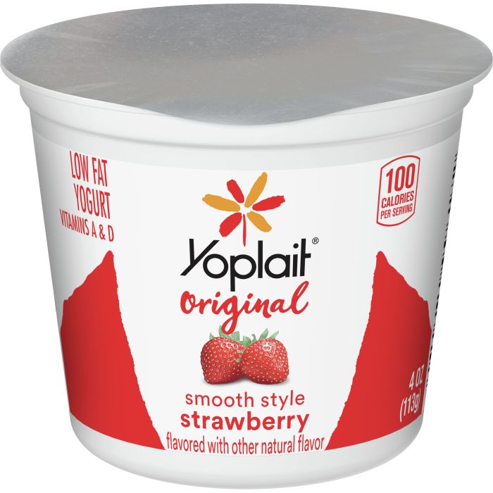 Yoplait Strawberry Banana Yogurt Nutrition Facts